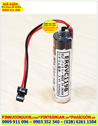 Toshiba ER6VC119B; Pin nuôi nguồn Toshiba ER6VC119B lithium 3.6v AA 2000mAh (NHẬT)
